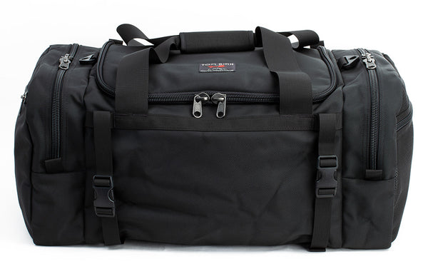 The Road Buddy Duffel 60 in Black 1050 Ballistic.